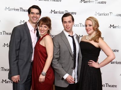 Rod Thomas, Jessie Mueller, Brian Hissong, Abby Mueller Photo