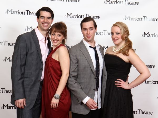 Rod Thomas, Jessie Mueller, Brian Hissong, Abby Mueller Photo