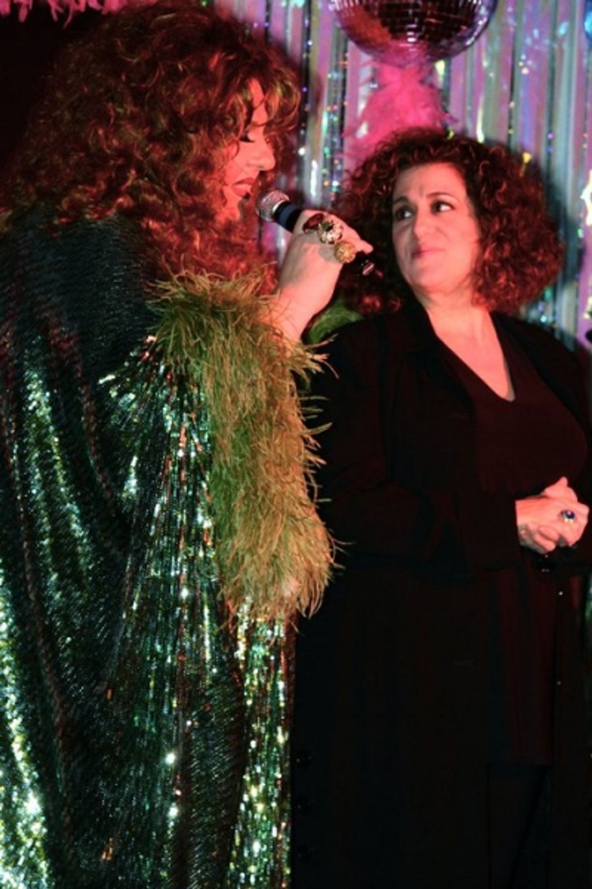 Sweetie and Mary Testa at 