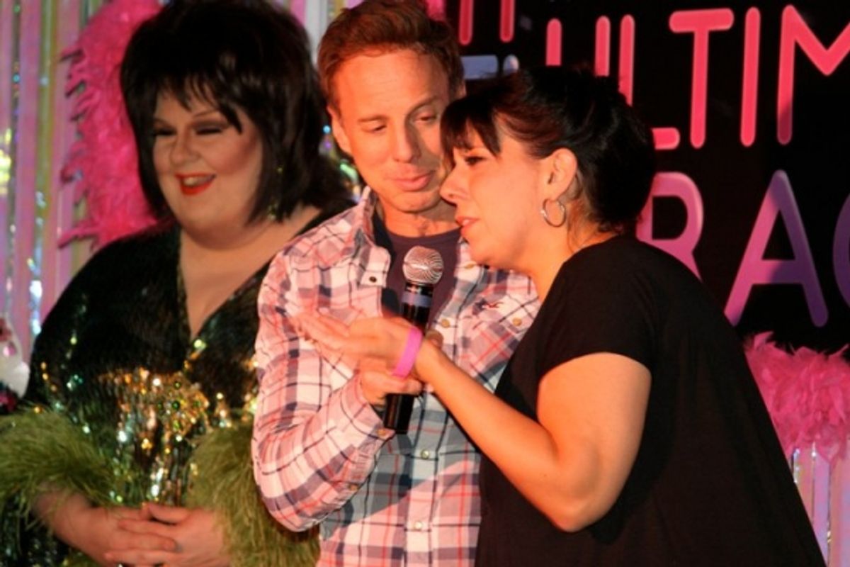 Sweetie, Michael West and Christine Pedi at 