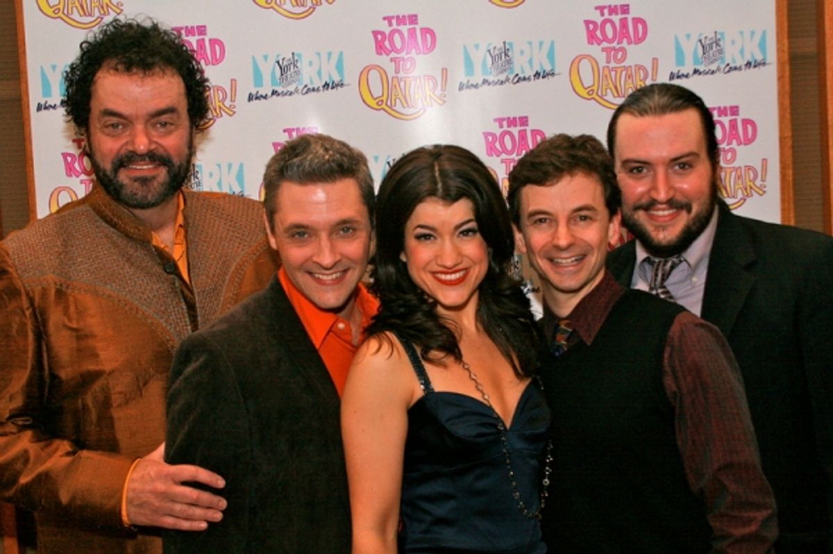 The Cast:  Bill Nolte, James Beaman, Sarah Stiles, Keith Gershak, Bruce Warren at 