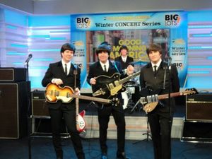  Joe Bithorn (George), Steve Landes (John), Joey Curatolo (Paul) and Joe Bologna (Rin Photo