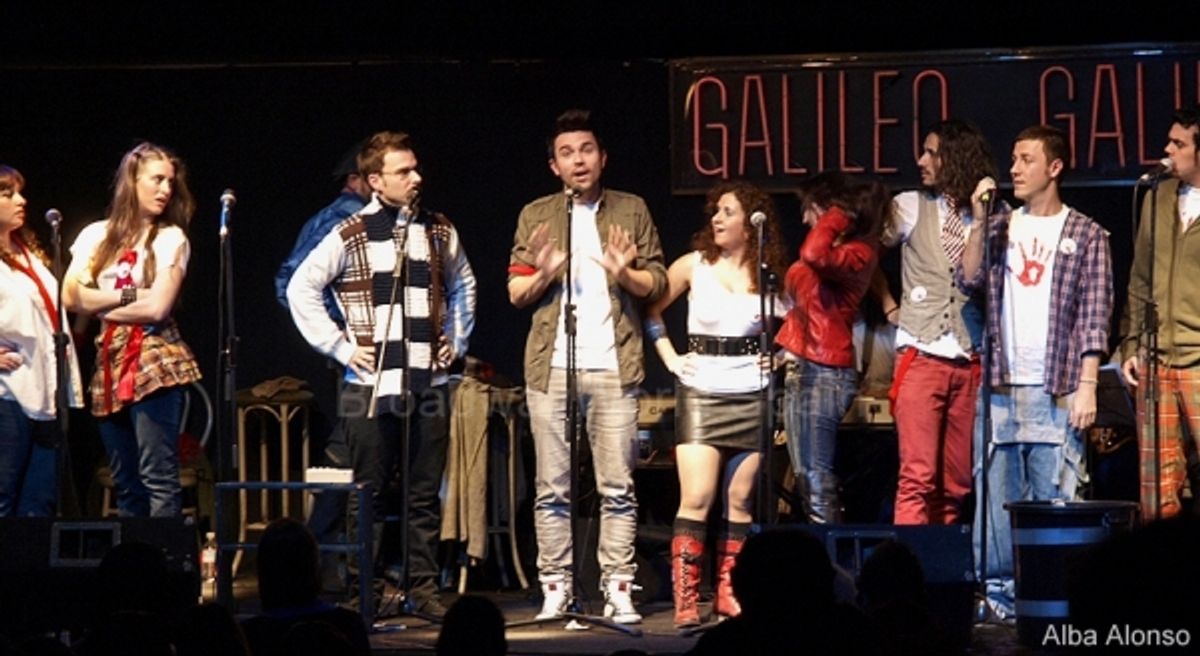 Ana Gonzalez, Ana San MartÃ'Â­n, Gonzalo AlcaÃ'Â­n, Nico Baumgartner, Lourdes Fabres, Andrea Rodriguez, Guillermo Sabariegos, Daniel Busquier y Angel Muniz at 