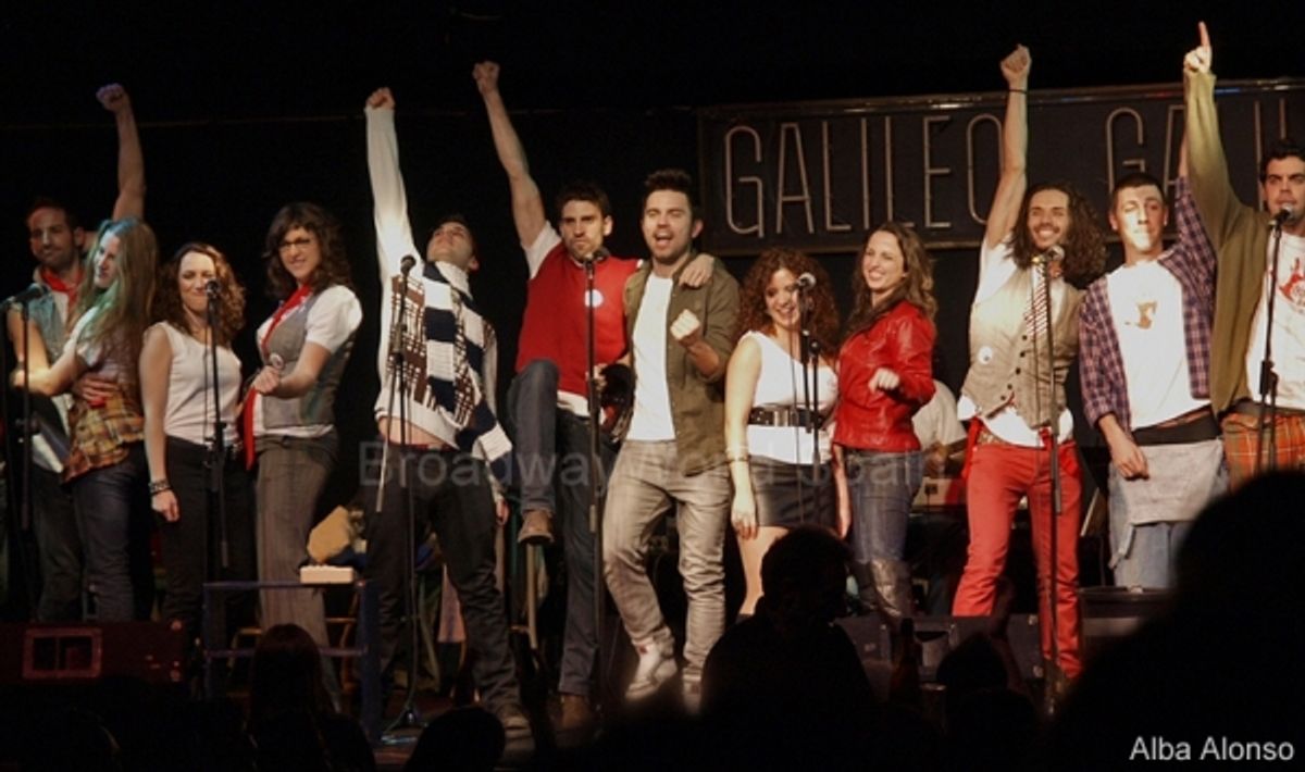 Ruben Yuste, Ana San Martin, Xenia GarcÃ�'Â­a, Sara Perez, Gonzalo Alcain, Diego Rodriguez, Nico Baumgartner, Lourdes Fabres, Andrea Rodriguez, Guillermo Saba, Daniel Busquier y Angel Muniz at 