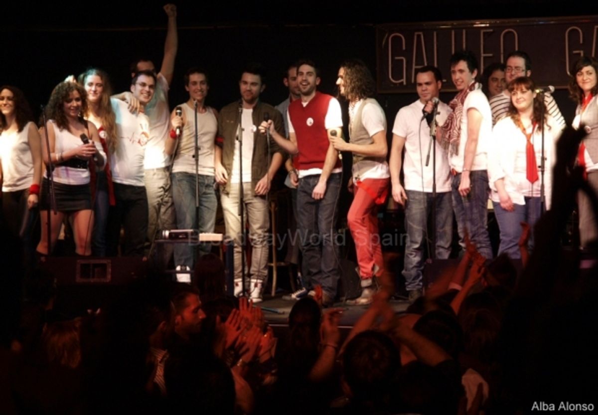 Xenia Garcia, Lourdes Fabres, Ana San Martin, Gonzalo Alcain, Edgar Martinez, David Ordinas, Nico Baumgartner, Ruben Yuste, Diego Rodriguez, Guillermo Saba, Antonio Garde, Ramses Volbregh y Ana Gonzalez at 