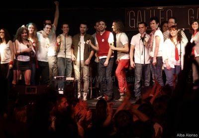 Xenia Garcia, Lourdes Fabres, Ana San Martin, Gonzalo Alcain, Edgar Martinez, David O Photo