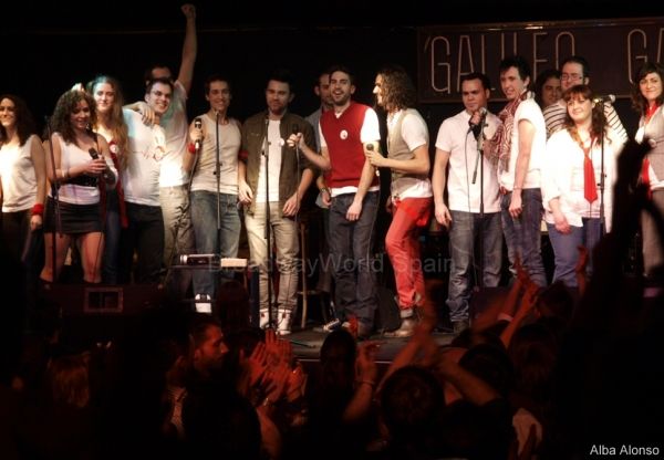 Xenia Garcia, Lourdes Fabres, Ana San Martin, Gonzalo Alcain, Edgar Martinez, David O Photo