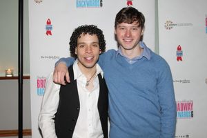 Robin De Jesus and Bobby Steggert @ BroadwayWorld Robin De Jesus and Bobby Steggert Photo