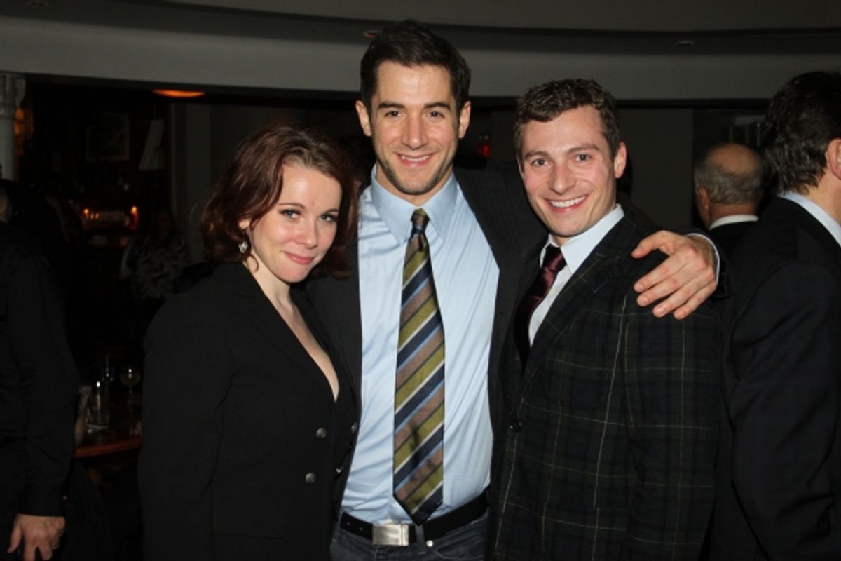 Kristen Maloney, Matt Stefens and Scott McLean Harrison at 