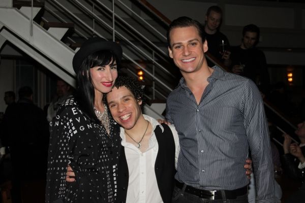 Nikka Graff Lanzarone, Robin De Jesus and Nick Cunningham Photo