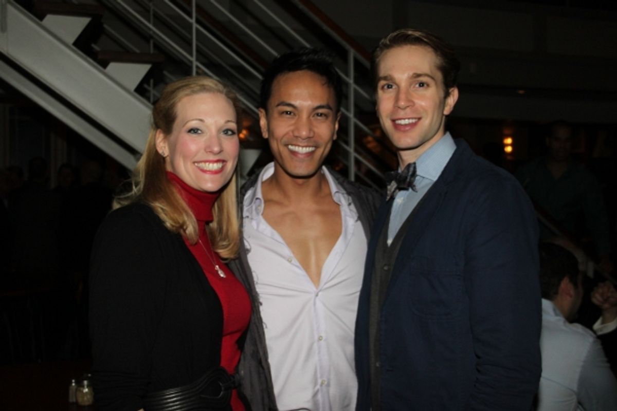 Amy Decker, Kenway Kua and Joe Grandy at 