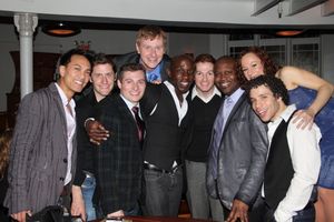 Kenway Kua, Kurt Domoney, Scott McLean Harrison, Robert Bartley, Alfie Parker Jr., Tim McGarrigal, Tituss Burgess, Barbara Angeline and Robin De Jesus
@ BroadwayWorld Kenway Kua, Kurt Domoney, Scott McLean Harrison, Robert Bartley, Alfie Parker Jr., Ti Photo