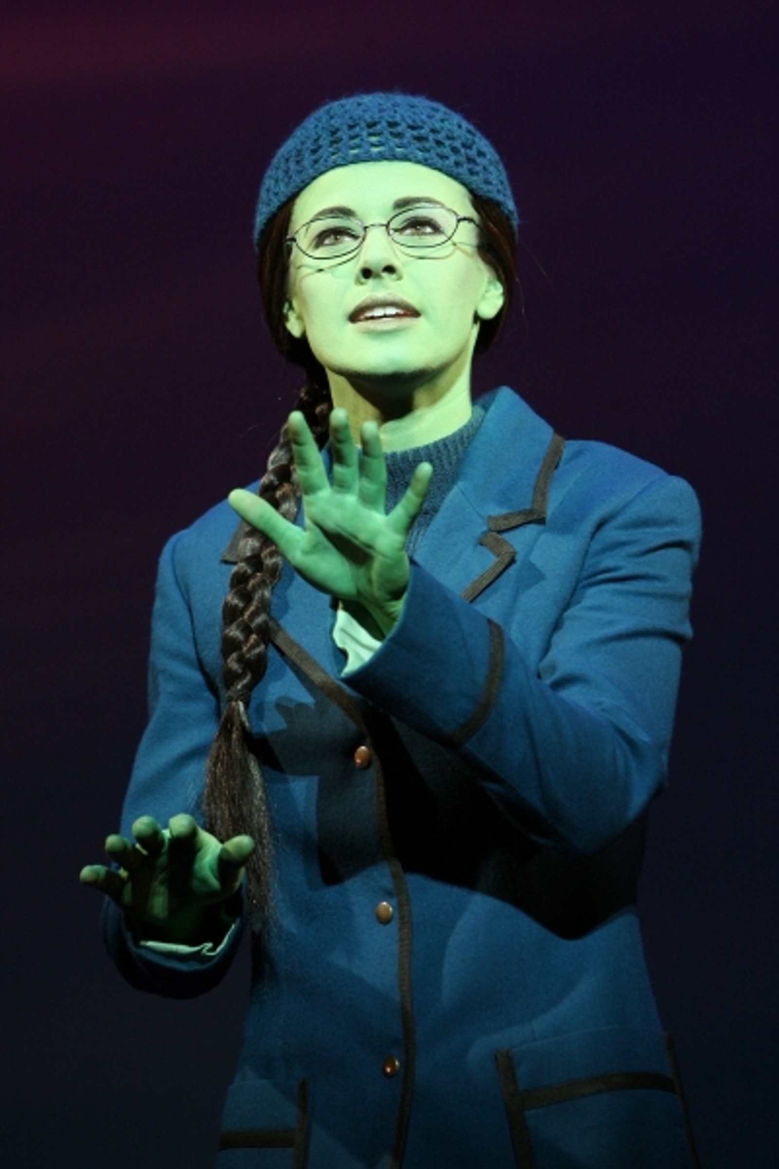 Photo Flash: Teal Wicks as Broadway's Newest Elphaba in WICKED — photo 2 of 4