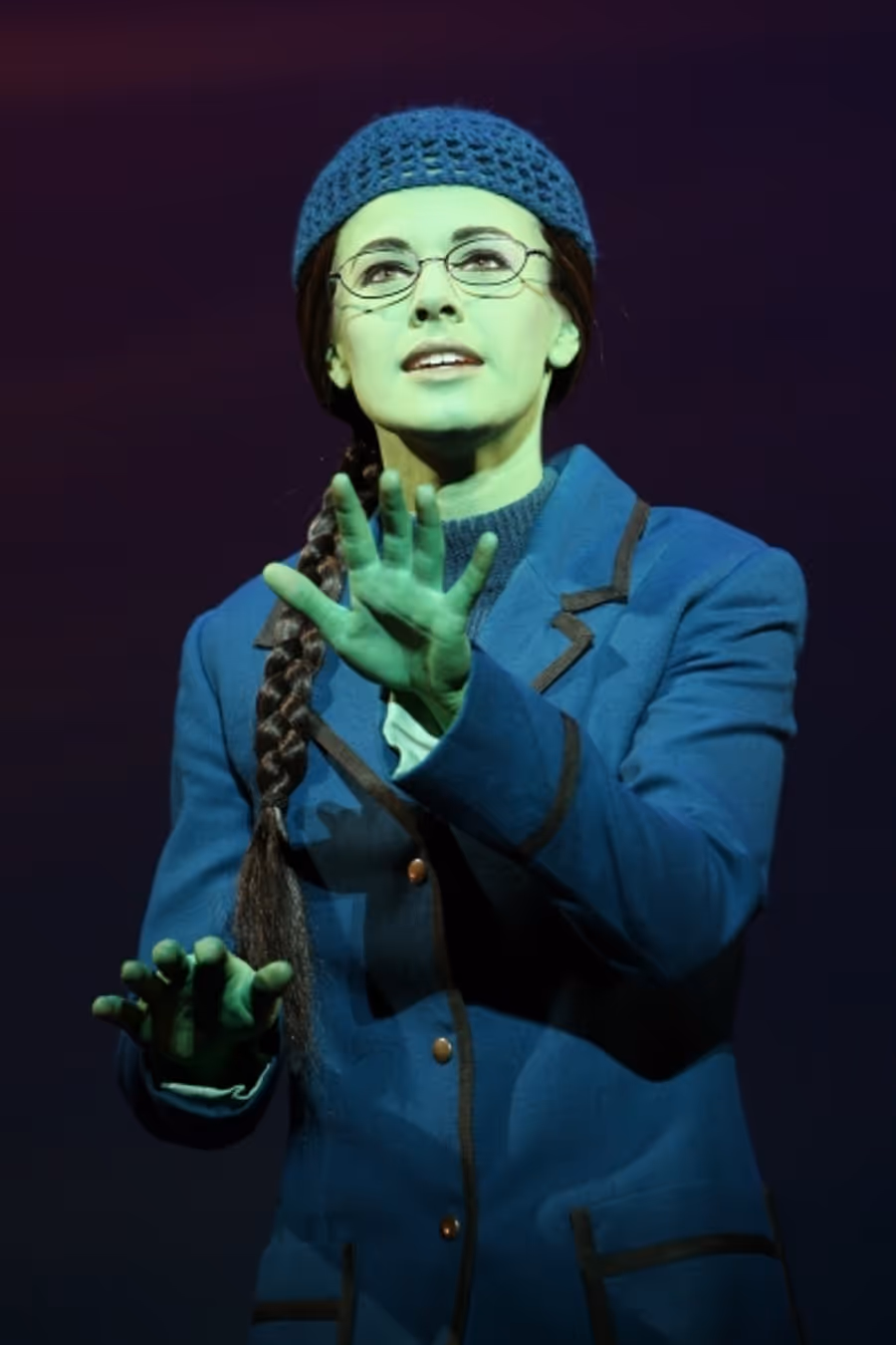 Photo Flash: Teal Wicks as Broadway's Newest Elphaba in WICKED Image