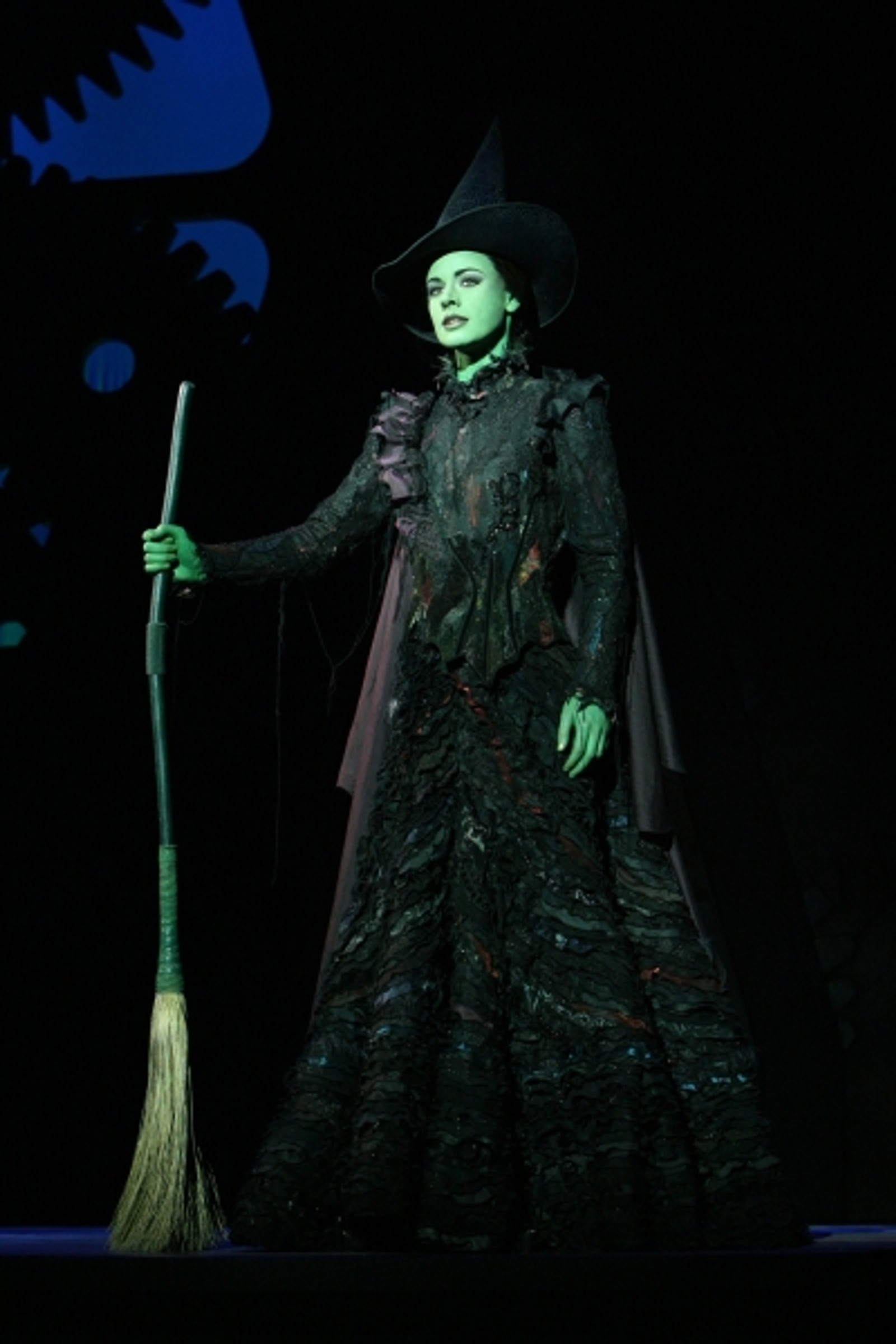 Photo Flash: Teal Wicks as Broadway's Newest Elphaba in WICKED — photo 3 of 4