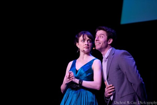 Katherine Walker & Sam Strasfeld from Mary Poppins Broadway Cast Photo