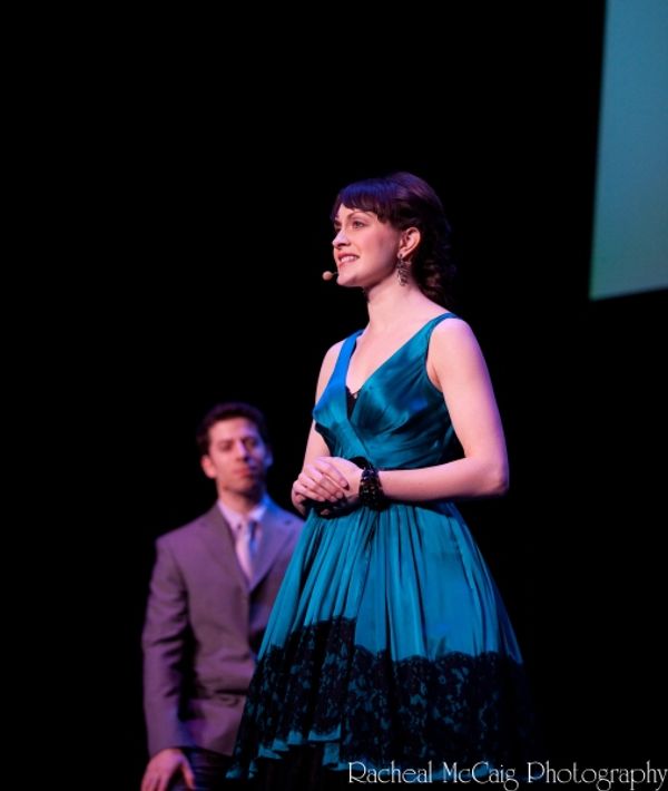 Sam Strasfield and Katherine Walker from Mary Poppins Broadway Cast Photo