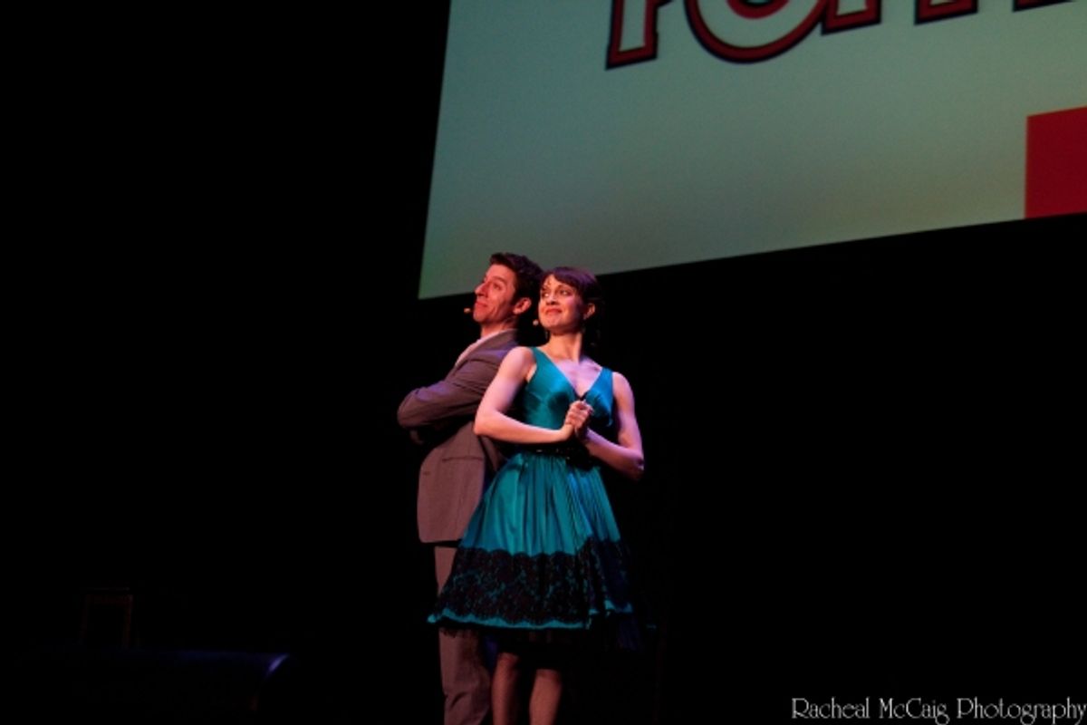 Sam Strasfield and Katherine Walker from Mary Poppins Broadway Cast at 