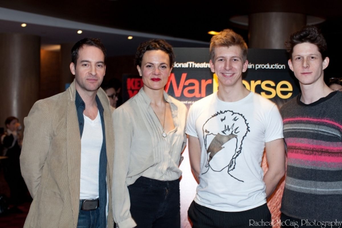 Canadian Graham Coffing and members of the original West End cast of War Horse at 'Practically Perfect in Every Way' Mirvish's 2011-12 Season