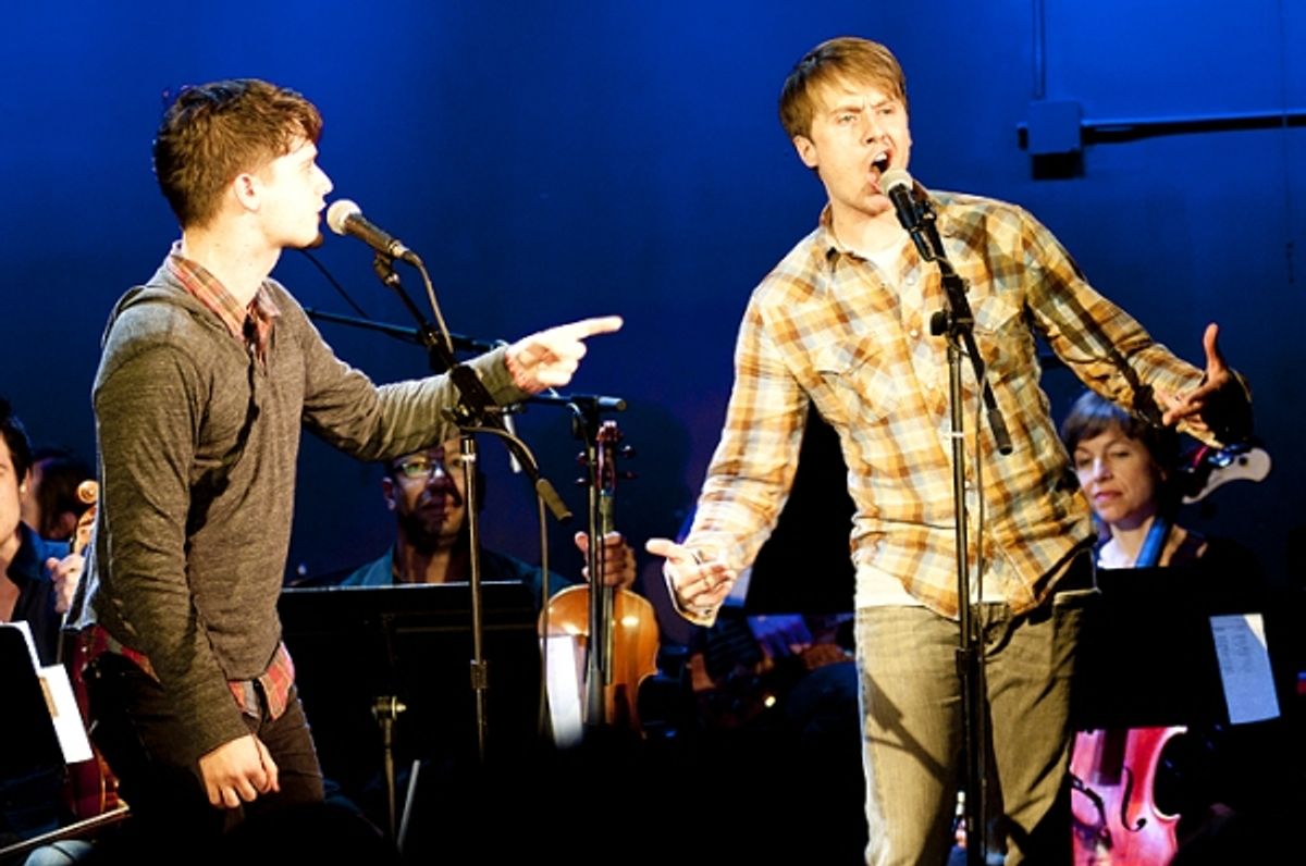 Andy Mientus & Steven Booth at 