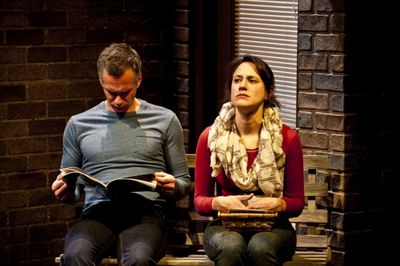 Quentin Mare and Stephanie Janssen as Ian and Lena Gates Photo