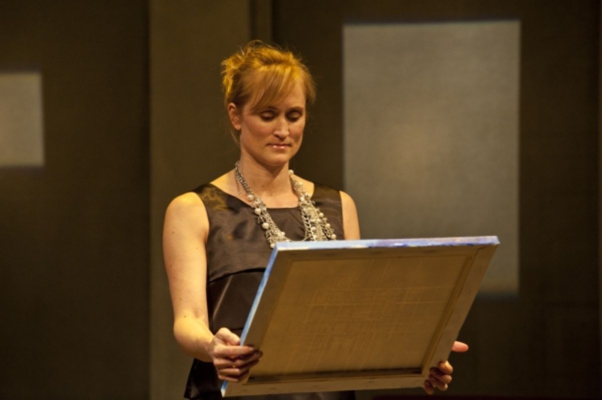 Angela Reed as Rebecca at 