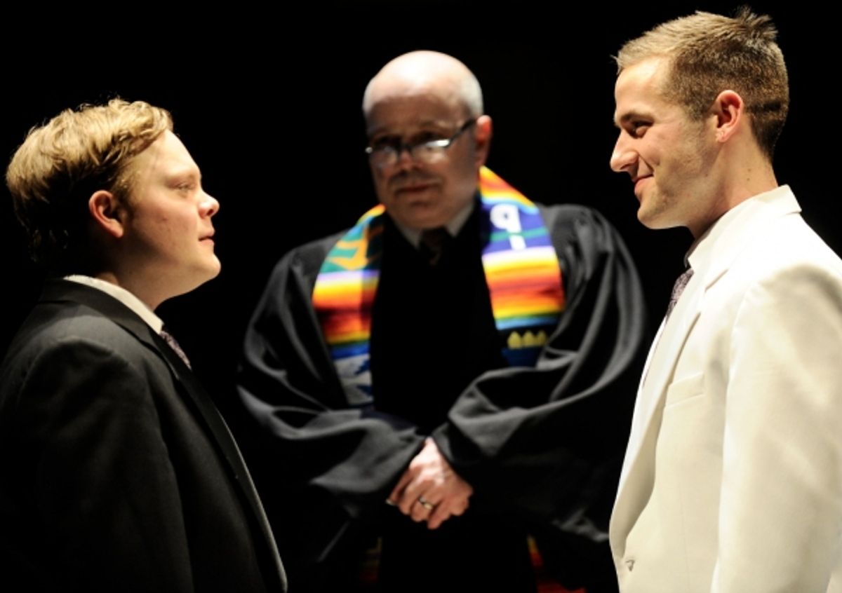 Steve Pickering, Alex Weisman, Eddie Bennett at 