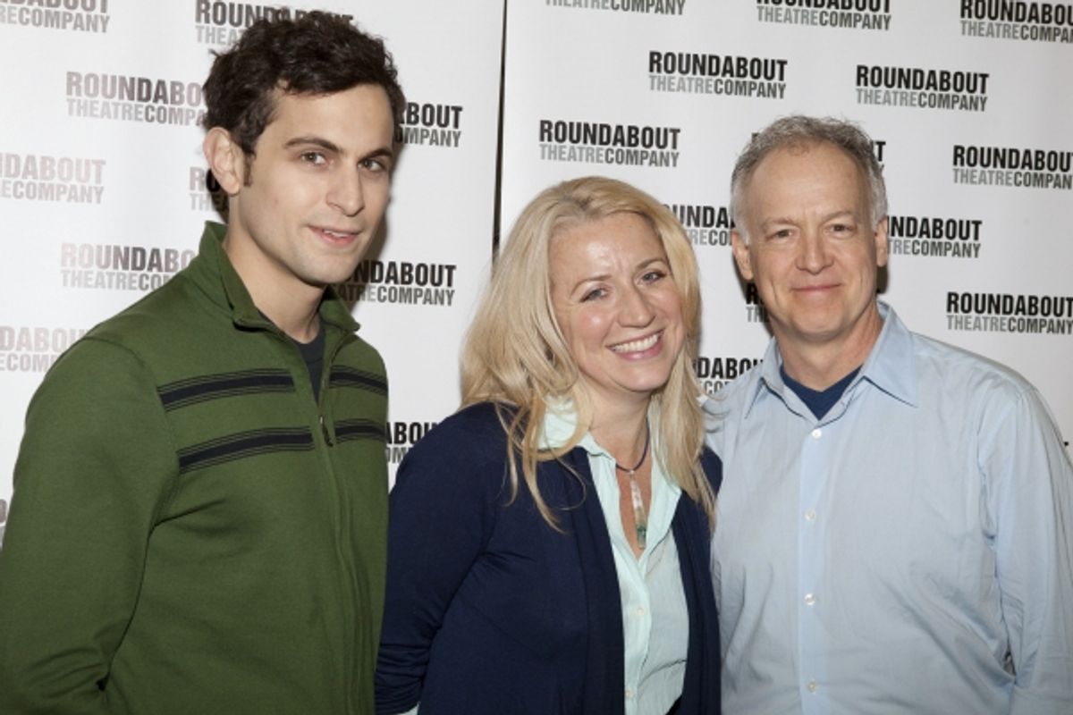 Matt Dellapina, Kristie Dale Sanders and Reed Birney at 