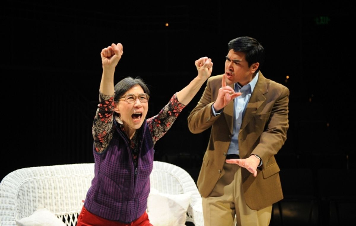 Wai-Ching Ho as Ruth and Pun Bandhu as Michael at 