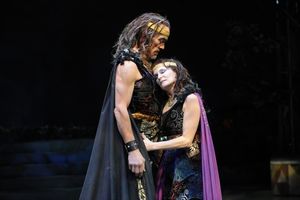 John Hutton as Oberon and Kathleen McCall at Titania Photo