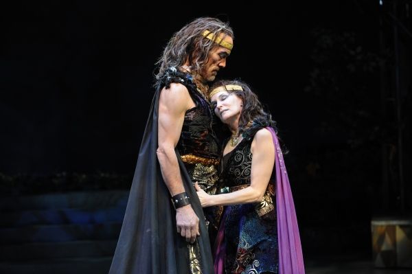 John Hutton as Oberon and Kathleen McCall at Titania Photo