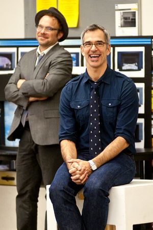 Norbert Leo Butz & Jerry Mitchell @ BroadwayWorld Norbert Leo Butz & Jerry Mitchell Photo