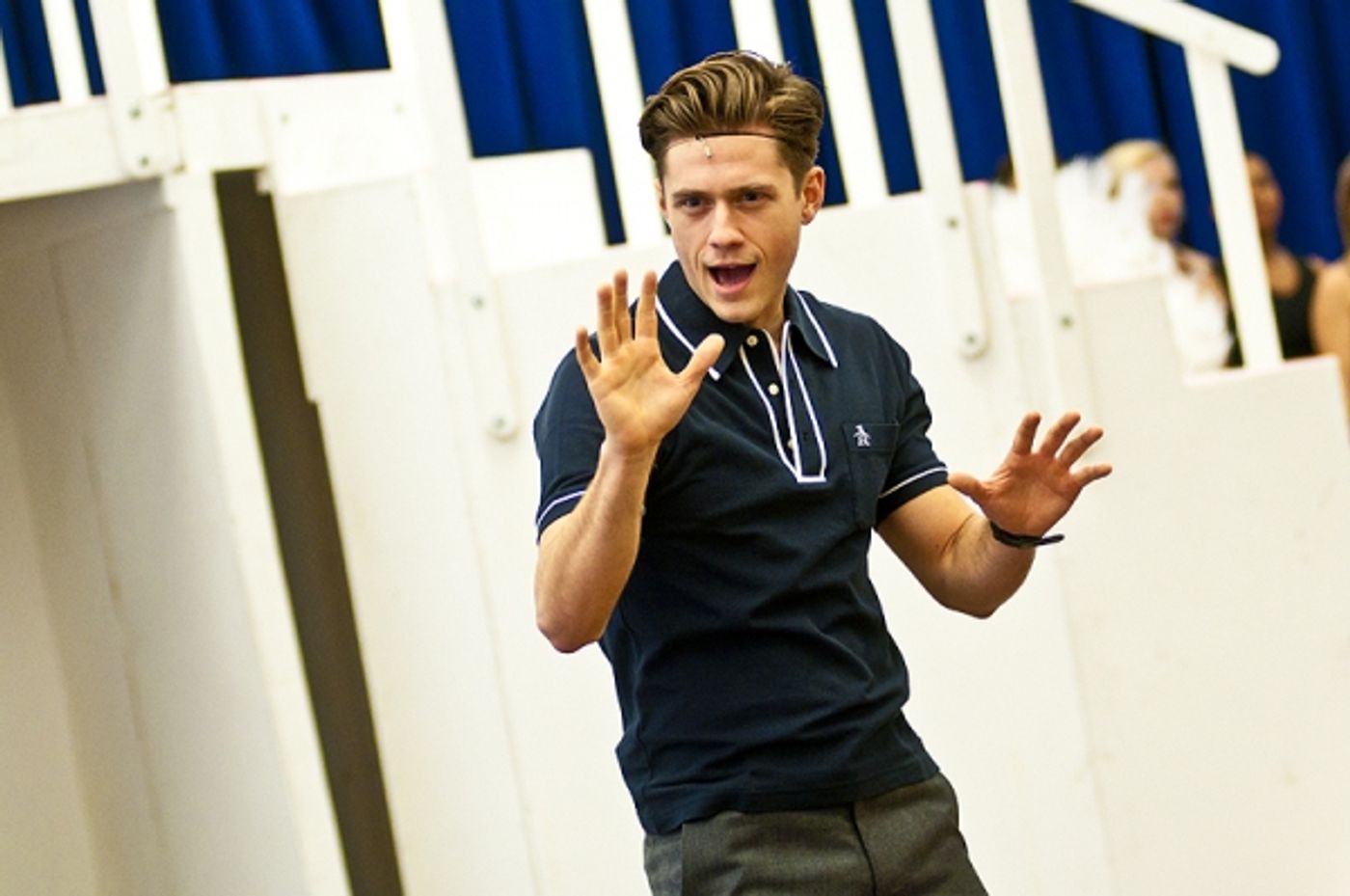 Photo Coverage: First Look - CATCH ME IF YOU CAN in Rehearsal  Image