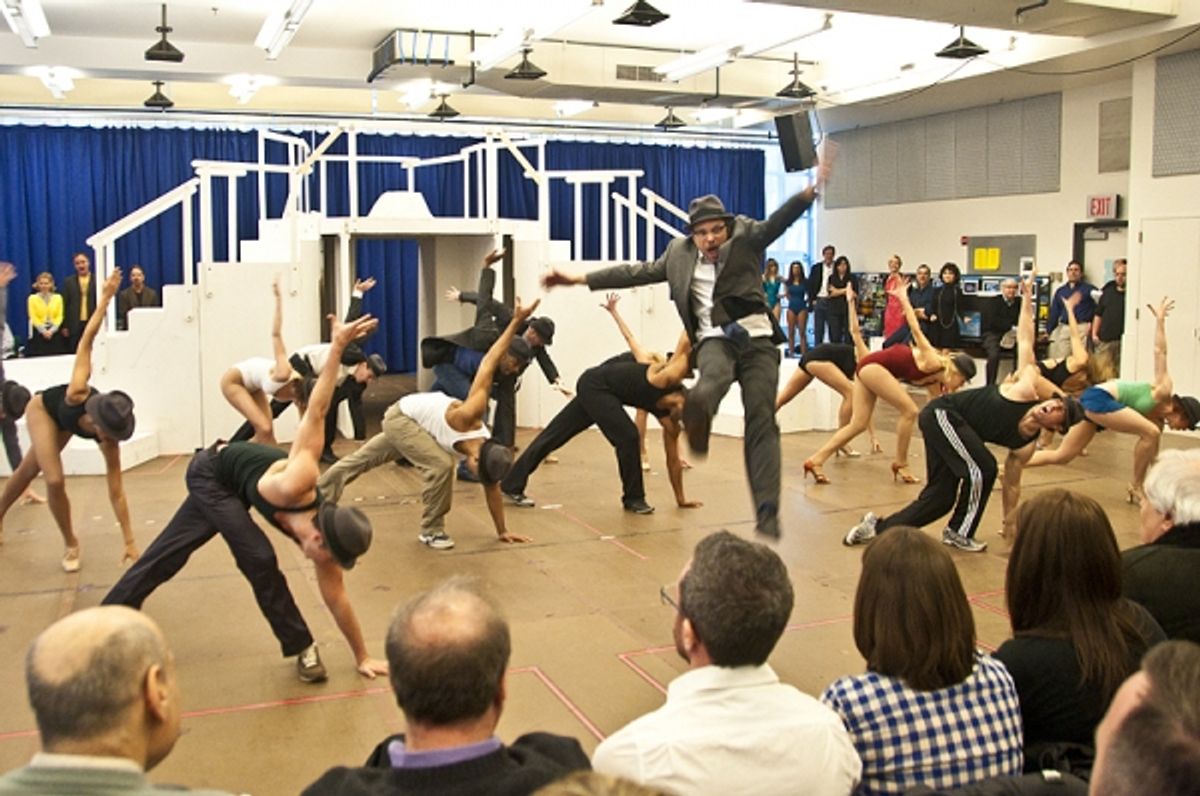 Norbert Leo Butz & The Cast of Catch Me If You Can at 