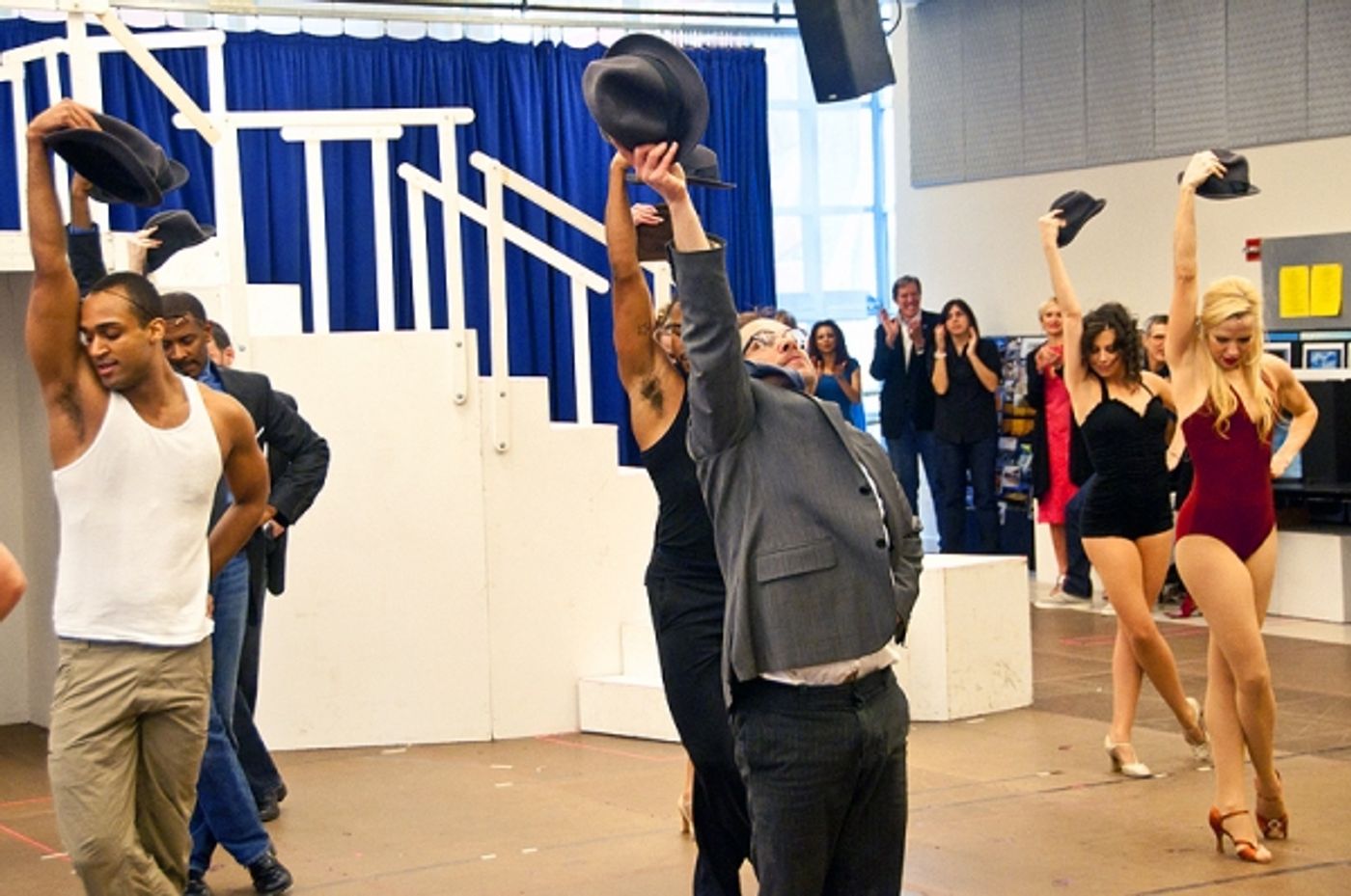 Photo Coverage: First Look - CATCH ME IF YOU CAN in Rehearsal  Image