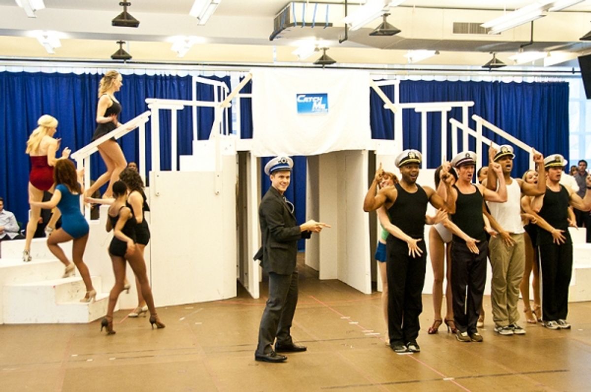 Aaron Tveit & The Cast of Catch Me If You Can at 