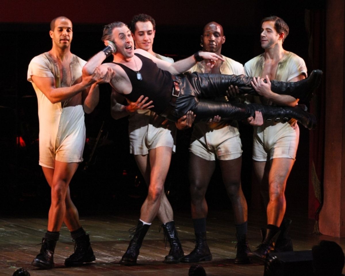 Alan Cumming with Reed Kelly, Alfie Parker, Jr., Jody Reynard and Matt Steffens 'Don't Tell Mama' from CABARET at 