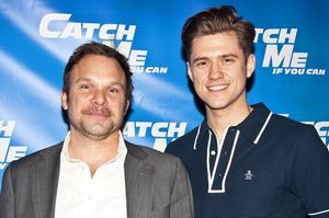 Norbert Leo Butz & Aaron Tveit Photo