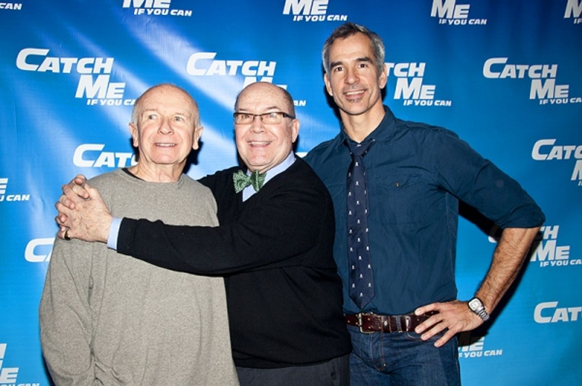 Terrence McNally, Jack O'Brien & Jerry Mitchell at 