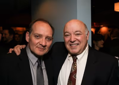 Zach Grenier (L) and Don Amendolia  Photo