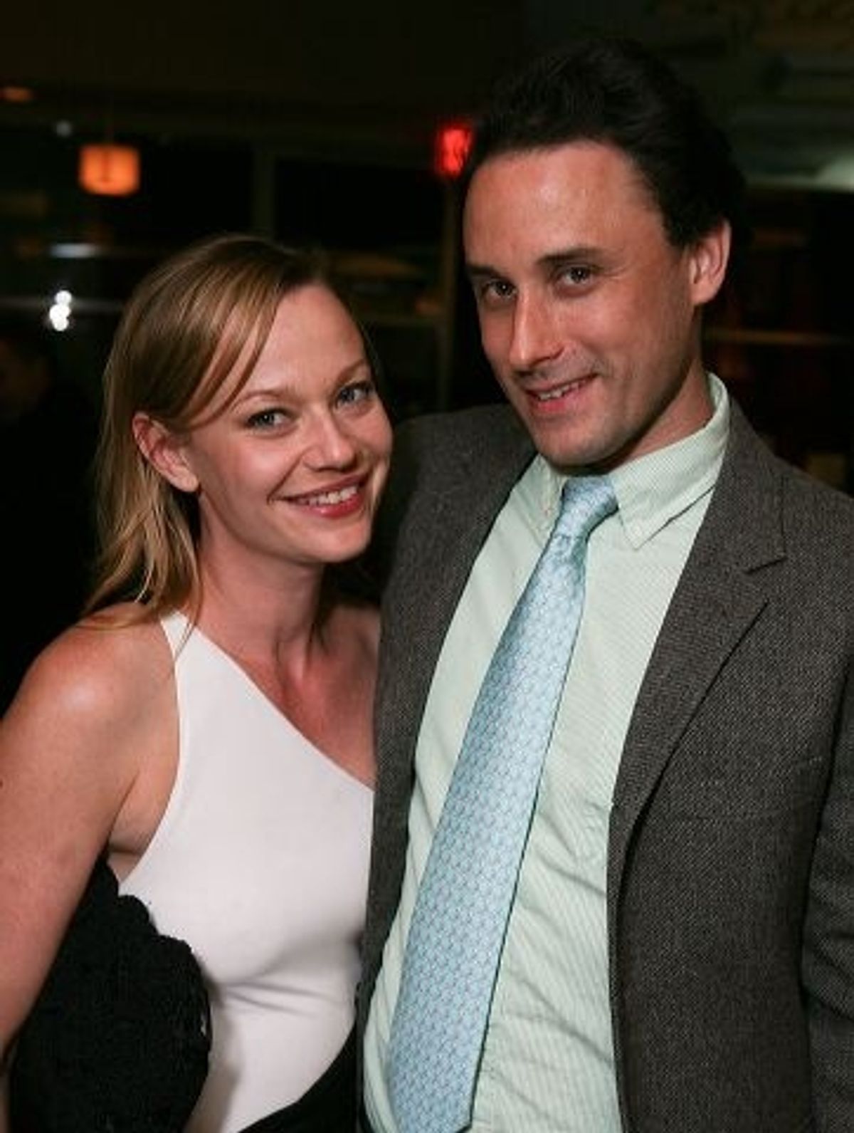 Samantha Mathis (L) and Greg Keller  at 