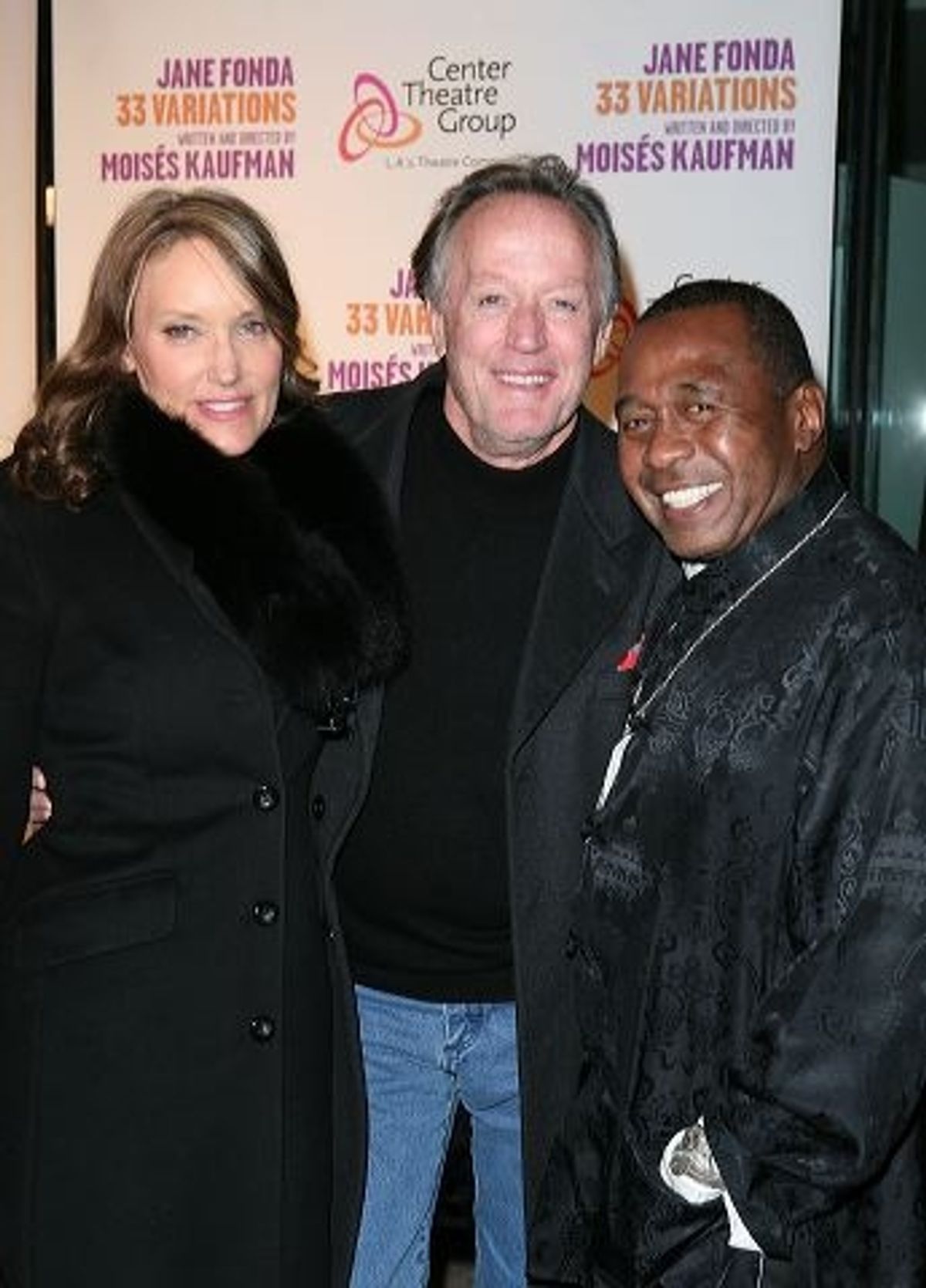 Parky DeVogelaere, actor Peter Fonda and actor Ben Vereen at 