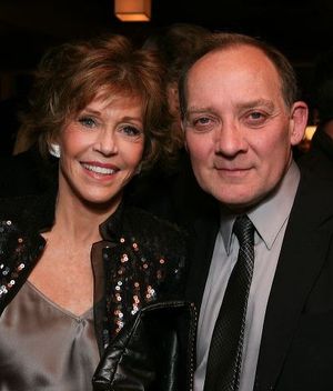 Jane Fonda (L) and Zach Grenier  Photo