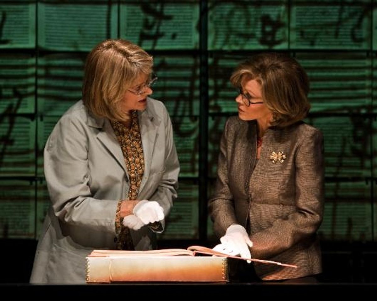 (L to R) Susan Kellermann and Jane Fonda in Ã¯Â�&iquest;Â½33 Variations.Ã¯Â�&iquest;Â½ The Tony-nominated production, written and directed by MoisÃ�'Â©s Kaufman, opens February 9 and continues through March 6, 2011, at the CTG/Ahmanson Theatre. For tickets and information at 