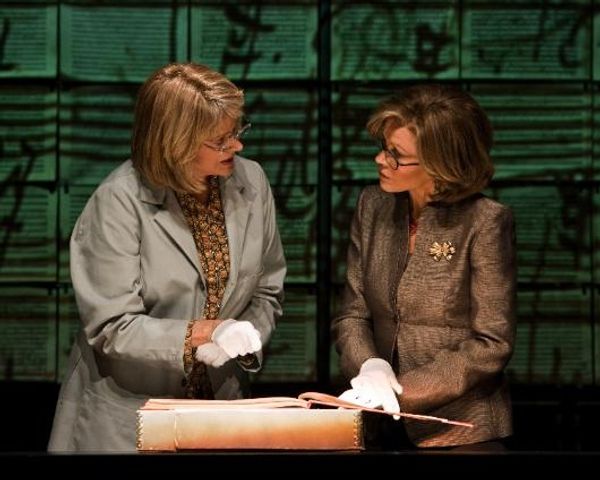(L to R) Susan Kellermann and Jane Fonda in Ã¯Â¿Â½33 Variations.Ã¯Â¿Â½ Th Photo