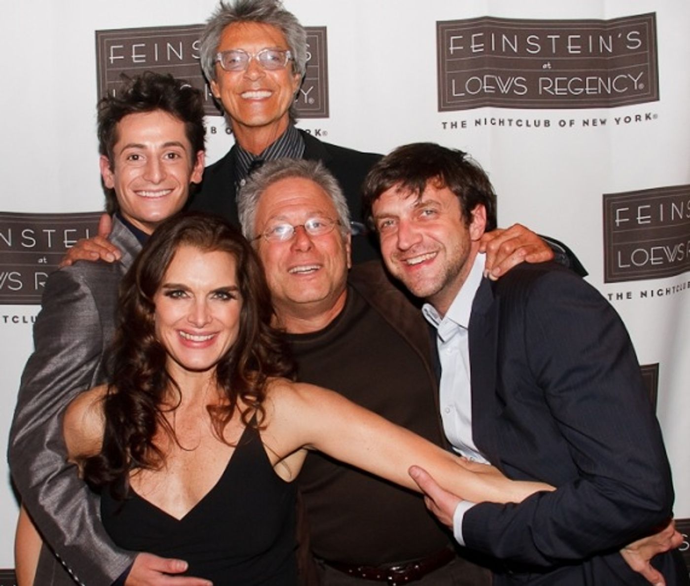 Photo Coverage: Tommy Tune, Raul Esparza Visit Brooke Shields at Feinstein's  Image