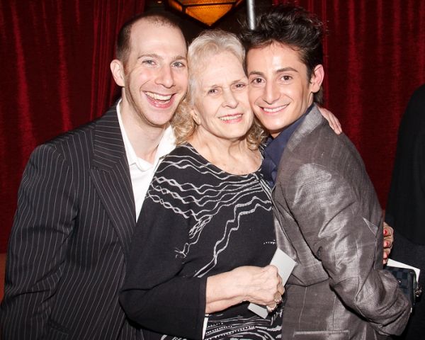 Brooke's Mom, Frankie James Grande and production team member Photo