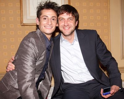 Frankie James Grande and Raul Esparza
 Photo