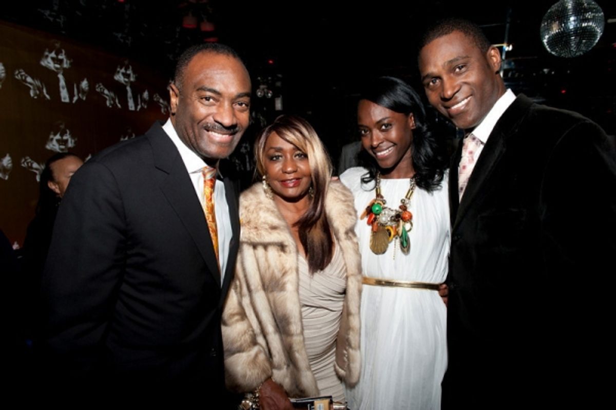 Van Lee, Janice Combs, Princess Keisha Prince Kunle Omilana at 