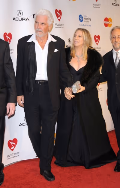 James  Brolin and Barbra Streisand at the 2011 MusiCares Person of the Year Tribute t Photo